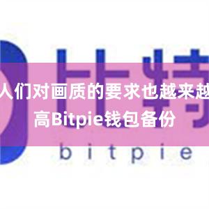 人们对画质的要求也越来越高Bitpie钱包备份